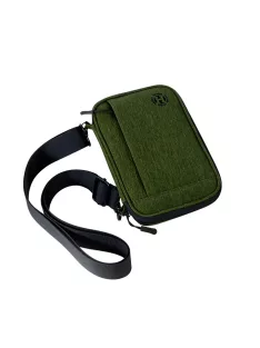   DARTS CASE HARROWS SMART CASE FOR STORAGE OF 2 SETS, GREEN BLACK