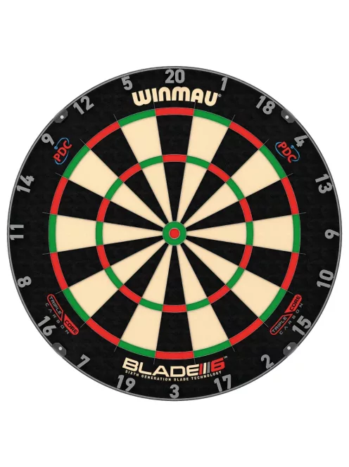 Winmau darts board, Blade 6 Triple Core PDC, sisal