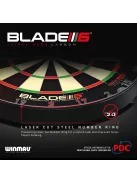 Winmau darts board, Blade 6 Triple Core PDC, sisal