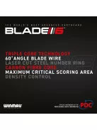 Winmau darts board, Blade 6 Triple Core PDC, sisal
