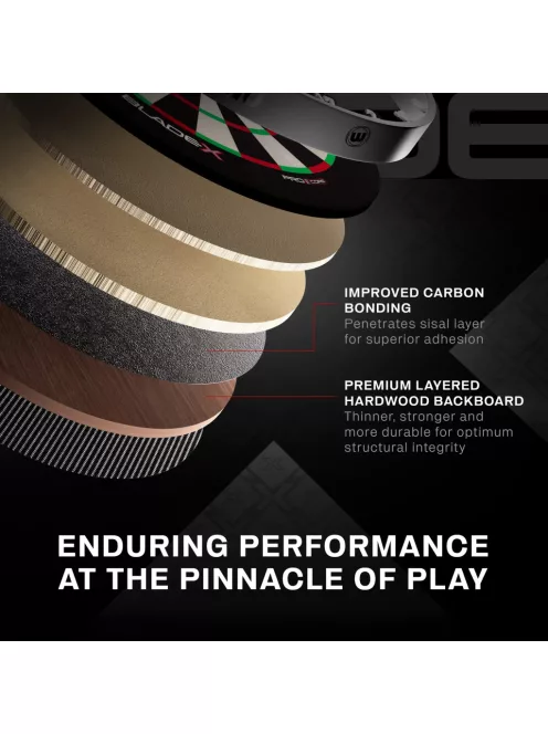 darts tábla sisal Winmau Blade X - Official PDC Dartboard  (penge térrács)