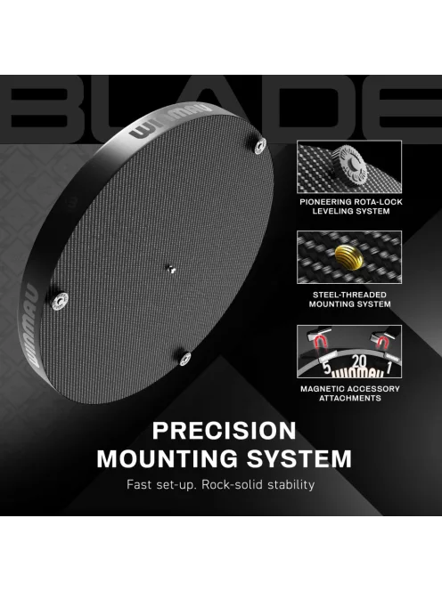 darts tábla sisal Winmau Blade X - Official PDC Dartboard  (penge térrács)