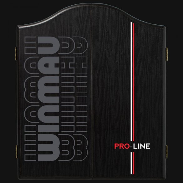 Dart Cabinet Winmau, black Pro-Line design