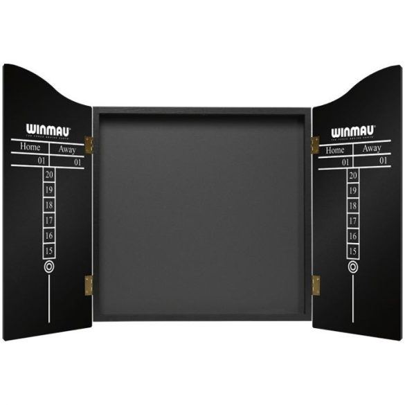 Dart Cabinet Winmau, black Pro-Line design