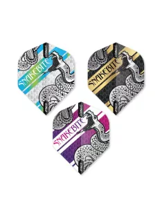   Dart pen Red Dragon Peter Wright Snakebite Coiled Snake (3x3 pens)