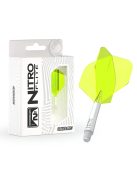 darts toll és szár egyben Red Dragon Nitro Flite fehér/zöld No2 toll és hosszú szár