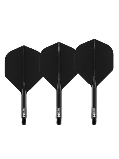   Darts toll és szár egyben Red Dragon Nitro Flite fekete, standard toll és közepes szár