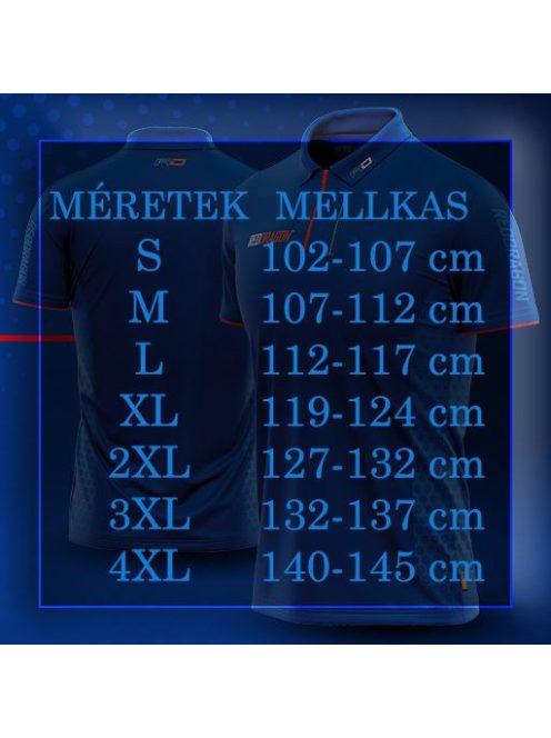 Darts ing Red Dragon 50 Year Limited Edition Shirt, Luke Humphries (S-4XL méretekben)