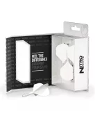 Darts toll és szár egyben Red Dragon Nitro Flite fehér, standard toll és hosszú szár