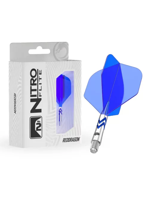 Darts toll és szár egyben Red Dragon Gerwyn Price Aluminium Nitro Flite, közepes