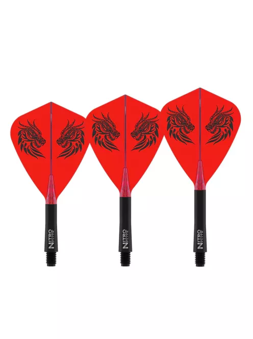 Darts toll és szár egyben Red Dragon Jonny Clayton Nitro Flite, hosszú