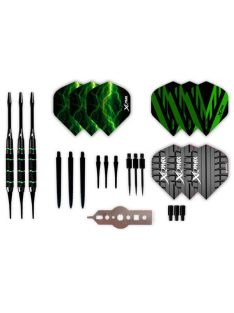   dart nyíl szett XQMAX steel-soft  (16-21gr + kiegészítők)