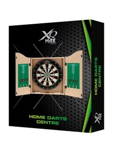   XQMAX komplett dart csomag home darts centre (bükk színű kabinet)
