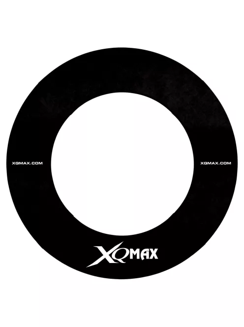 XQMAX darts falvédő 4 részes, fekete színben  (mintás és minta nélküli oldallal is)