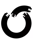 XQMAX darts falvédő 4 részes, fekete színben  (mintás és minta nélküli oldallal is)