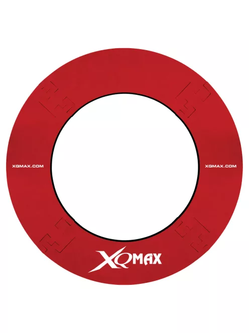 XQMAX darts falvédő 4 részes, piros színben (mintás és minta nélküli oldallal is)