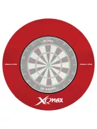 XQMAX darts falvédő 4 részes, piros színben (mintás és minta nélküli oldallal is)