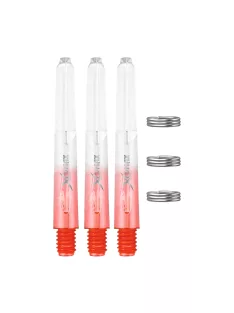 Dart szár XQMax 41mm, piros-átlátszó