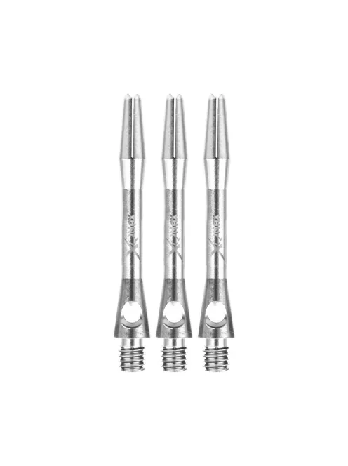 dart szár XQMAX 35mm ezüst alu, rövid