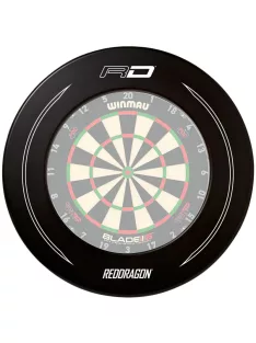 Darts falvédő Red Dragon, fekete