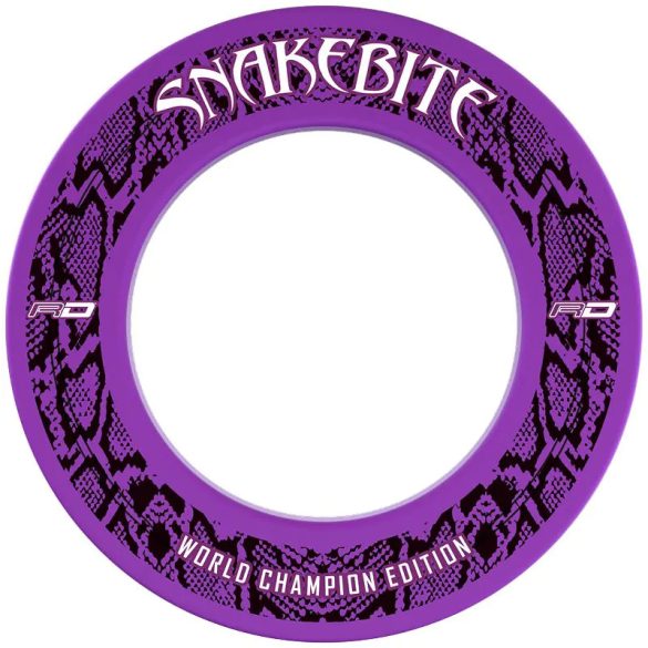 falvédő Red Dragon Snakebite dart tábla köré, lila