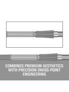 Darts fémhegy TARGET Swiss Point Elysian Archetype 43, ezüst 35mm