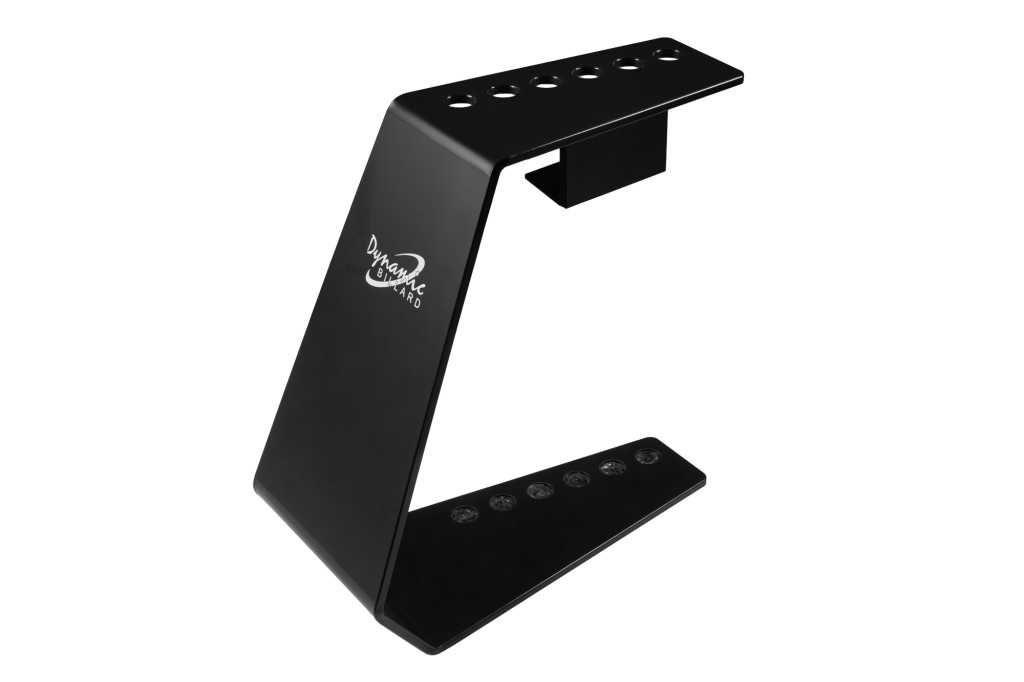 dákó és kiegészítő tartó állvány Dynamic Pro acryl, matt fekete ( 6 dákó részére)