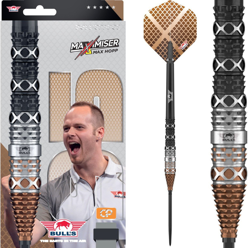 Darts szett steel Bulls NL Max Hopp CP, 25g 95%