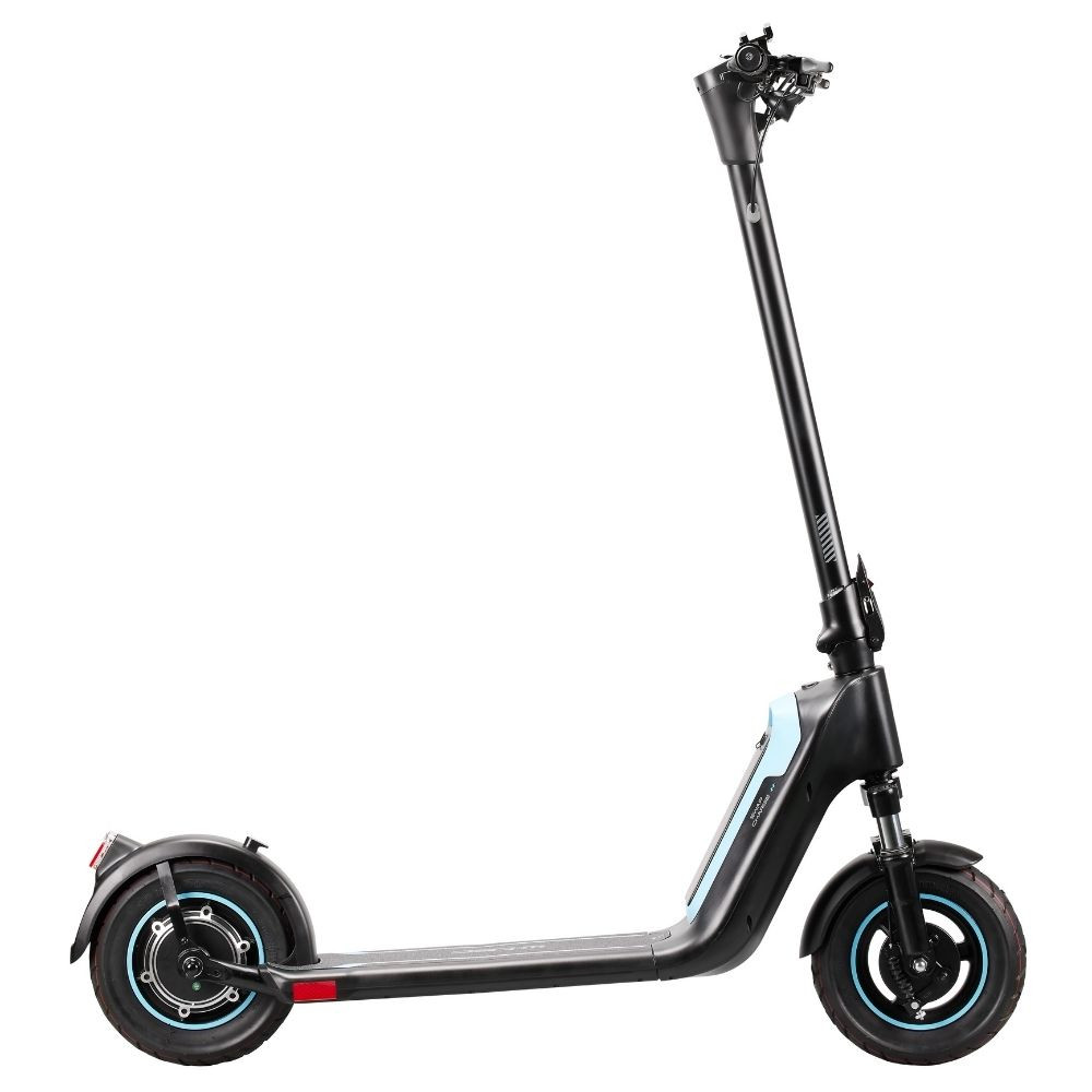 Elektromos roller kivehető akkumulátorral W-TEC SwapCharge 500W 10", alumínium ötvözet váz, 25 km/h, 38 km hatótáv, tárcsafék, állvány - kék