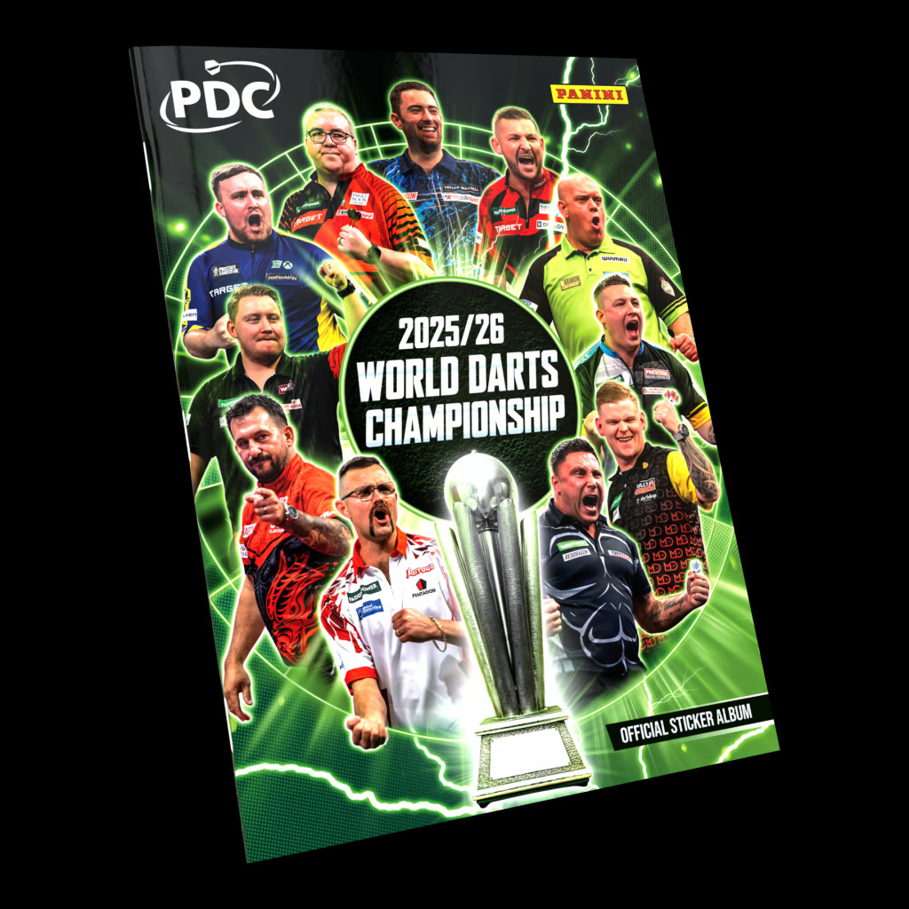 Panini PDC World Darts Championship 2025/26 - Official Gyűjtői füzet puhafedelű